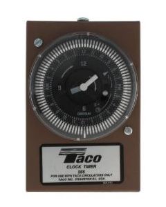 Taco 265-1 24 Hour Analog Timer w/ Dust Cover