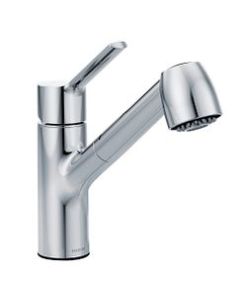 Moen 7585C Chrome One-Handle Pullout Kitchen Faucet