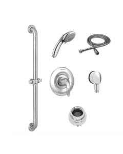 American Standard TU662SG211.002 Commercial Shower System Kit for Flash Rough Valve with 1.5 GPM Hand Shower