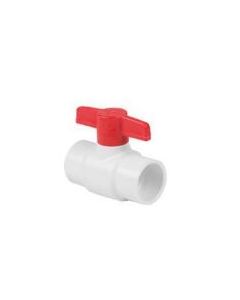 Spears 8722-030 Ball Valve, 3 in, Socket, PVC Body, EPDM Softgoods, Domestic