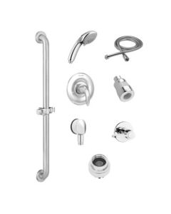 American Standard TU662SG213.002 Commercial Shower System Trim Kit, 1.5 gpm Flow Rate, Import