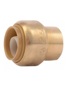 SharkBite U516 5/8 in. Push Brass Plug