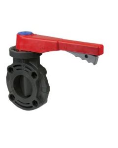 Spears 723311-030C Standard Butterfly Valve, 3 in Nominal, 150 lb, CPVC Body, FKM Softgoods, Domestic