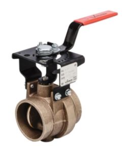 Victaulic V030608NE2 608N Butterfly Valve, 3 in Nominal, Grooved End Style, Brass Body, EPDM Softgoods