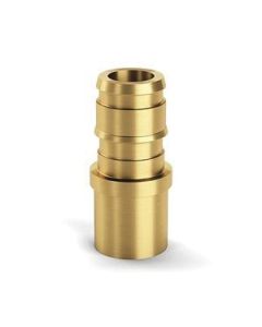 Zurn QE700GX Adapter, 1 in, F1960 Expansion PEX x Male C, Brass