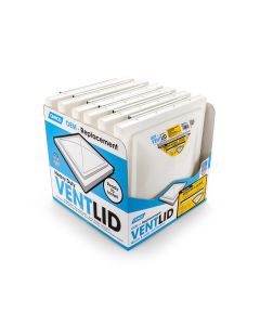 Camco 40185 Vent Lid Ventline pre '08/Elixir '94 up White PDQ