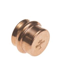 Conex CB-MPA5301-0040001 1/2 in Stop End Cap Copper Refrigeration Press Fitting