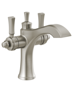 Delta 856-SS-DST Dorval™: Two Handle Single Hole Monoblock Bathroom Faucet