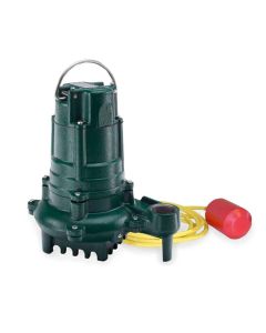 Zoeller 2137-0006, Model BE2137 High Temperature Submersible Pump, 0.5 HP, 230V, 1PH, 10' VLFS, 1-1/2 Discharge, 15 ft. Cord, Automatic