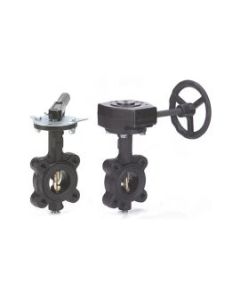 Milwaukee Valves HL334B-20  Manual Butterfly, Lug, Disc Valve, 20 inch, Ductile Iron