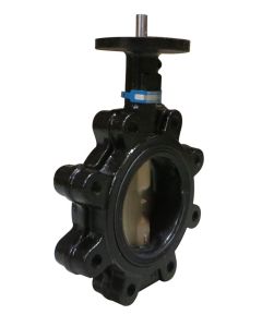 Milwaukee Valves ML124NW-3  Manual Butterfly, Lug, Disc Valve, 3 inch, Cast Iron