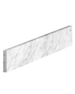 Cahaba CAVT0228 21 in. Carrara Marble Vanity Sidesplash
