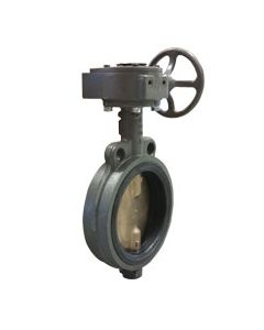 Milwaukee Valves CW323E-10  Manual Butterfly, Wafer, Disc Valve, 10 inch, Cast Iron