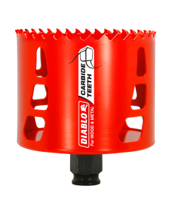 Diablo DHS3250CT 3-1/4 in. (83mm) Carbide-Tipped Wood & Metal Holesaw