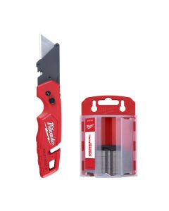 Milwaukee Tool 48-22-1504 FASTBACK w/ Storage & 50PC General Utility Blades Set