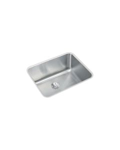 Elkay ELUH1814PD Lustertone Classic Stainless Steel, 20-1/2" x 16-1/2" x 7-7/8", Single Bowl Undermount Sink with Perfect Drain