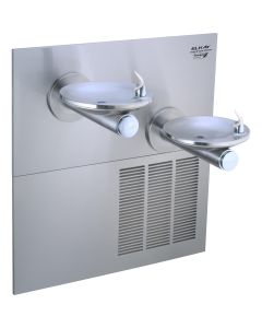 Elkay ERPBGRNMV28K SwirlFlo Fountain Bi-Level GreenSpec ADA Non-Filtered Refrigerated, Stainless