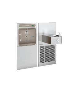 Elkay EZWS-SS8K EZH2O Bottle Filling Station & Soft Sides Single Fountain, Non-Filtered Refrigerated Stainless