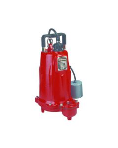 Liberty Pumps FL154M-5  1-1/2 HP C.I. Manual Submersible Effluent Pump - 440-480v - 50ft Cord - 3 Phase