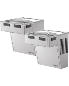 Halsey Taylor HACDBLSS-NF Halsey Taylor Wall Mount Bi-Level ADA Cooler, Non-Filtered Non-Refrigerated Stainless