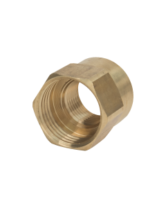 BrassCraft HU11-8-12X 3/4 in. Female Hose Thread x 1/2 in. FIP No-lead Brass Female Garden Hose Adapter Fitting