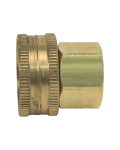 BrassCraft HUS11-8-12X 3/4 in. Female Hose Thread Swivel Nut x 1/2 in. FIP No-lead Brass Female Garden Hose Adapter Fitting