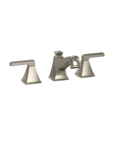 Toto TL221DD12#BN Connelly Two Handle Widespread 1.2 Gpm Bathroom Sink Faucet, Brushed Nickel