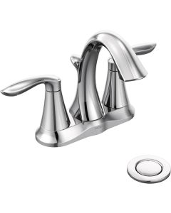 Moen 6410 Chrome Two-Handle Bathroom Faucet