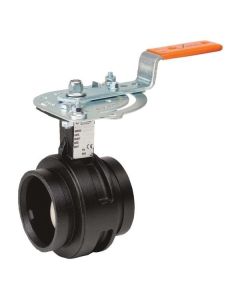 Victaulic V080761SE3 Vic-300 761 Gear-Operated Butterfly Valve – Black Coated, Grade E Seat