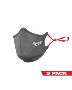 Milwaukee Tool 48-73-4231 3Pk Gray 2-Layer Face Mask