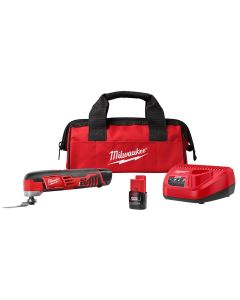 Milwaukee Tool 2426-22 M12 Cordless Lithium-Ion Multi-Tool Two Battery Kit