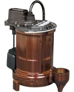 257 LIBERTY 1/3 HP, SUB. SUMP/EFFLUENT PUMP, CAST IRON, VMF VERTICAL MAGNETIC FLOAT, 115V.