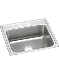 Elkay LRAD2219451 Lustertone Classic Stainless Steel 22" x 19-1/2" x 4-1/2", Single Bowl Drop-in ADA Sink
