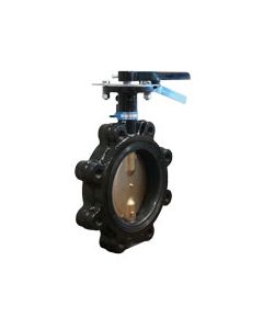 Milwaukee Valves ML234V-2-1/2  Manual Butterfly, Lug, Disc Valve, 2 1/2 inch, Ductile Iron