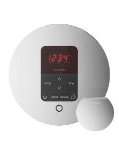 Mr.Steam MSITPLUSRD-PC iTempoPlus® Round Steam Shower Control in Polished Chrome