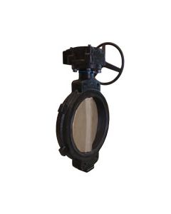 Milwaukee Valves MW324B-20  Manual Butterfly, Wafer, Disc Valve, 20 inch, Cast Iron