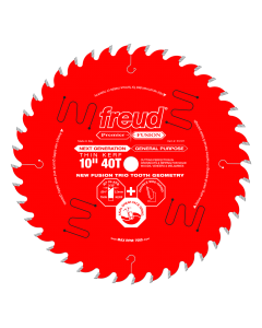 Diablo P410T 10" Thin Kerf Next Generation Premier Fusion General Purpose Blade