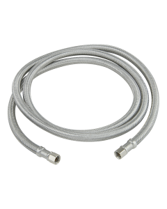 BrassCraft PLS0-72IM F 1/4 in. Compression x 1/4 in. Compression x 72 in. Length Braided Stainless Steel Ice Maker Connector