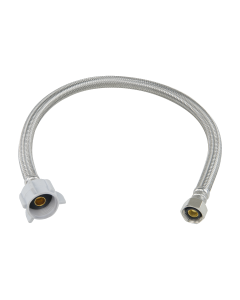 BrassCraft PLS3-20DL F 1/2 in. Compression x 7/8 in. Ballcock x 20 in. Length Braided Stainless Steel Toilet Connector
