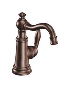 Moen S42107ORB Oil Rubbed Bronze One-Handle Bathroom Faucet