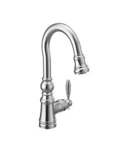 Moen S53004 Chrome One-Handle Pulldown Bar Faucet