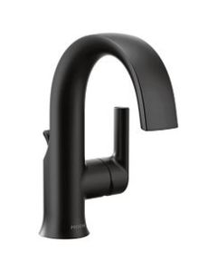 Moen S6910BL Matte Black One-Handle Bathroom Faucet