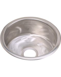 Elkay SCF16FBSR Stainless Steel 16-3/8" x 16-3/8" x 7", Single Bowl Dual Mount Bar Sink Rugged Textured