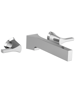 Delta T3574LF-WL Two Handle Wall Mount Bathroom Faucet Trim