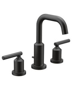 Moen T6142BL Matte Black Two-Handle Bathroom Faucet