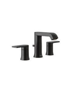 Moen T6708BL Matte Black Two-Handle Bathroom Faucet