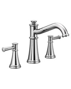 Moen T9023 Chrome two-handle Non Diverter roman tub faucet