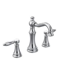 Moen TS42108 Chrome Two-Handle Bathroom Faucet