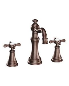 Moen TS42114ORB Oil Rubbed Bronze Two-Handle Bathroom Faucet