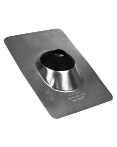 Oatey No-Calk, Roof Flashing, Pipe, 1-1/4 to 1-1/2 inch, Galvanized Steel